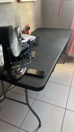 Mesa Dobrável Detalhe em Degradê
