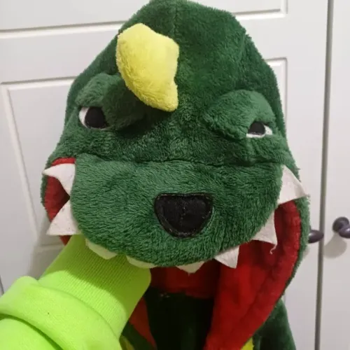 Kigurumi_Pijama dinossauro .....R$25,00