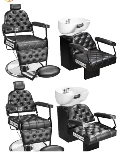 Vendo cadeiras e lavatório para barbeiro