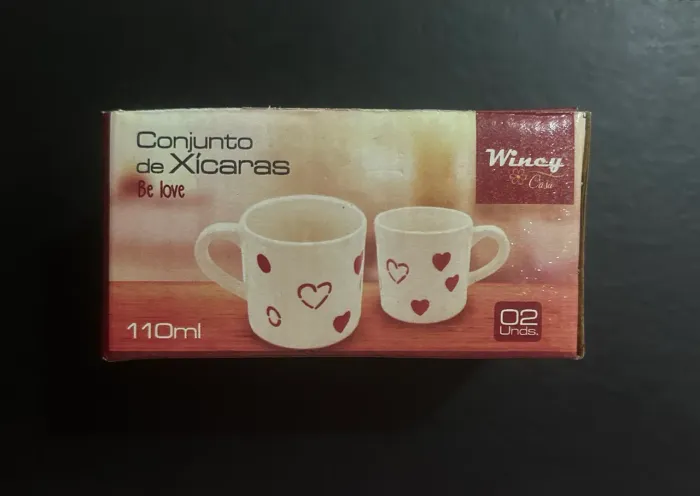 Conjunto de Xícaras (2)  110mL