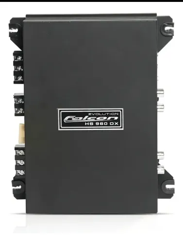 Kit som automotivo Módulo Falcon HS960+Par de falante 6x9 Pioneer+ Caixa Trapézio Falcon12