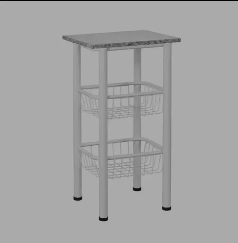 Fruteira tubular marmore