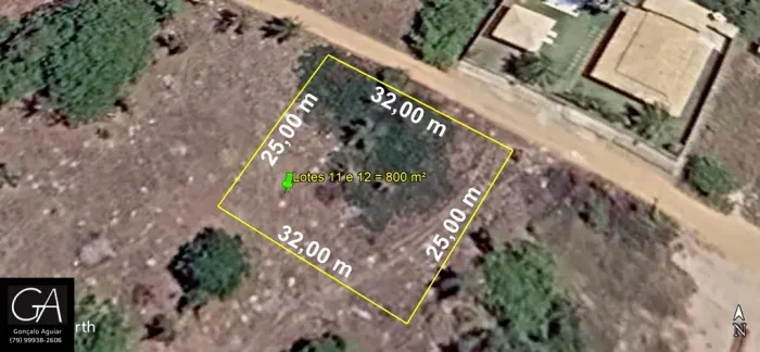Terreno 800 m² no Loteamento RGA, no Mosqueiro.
