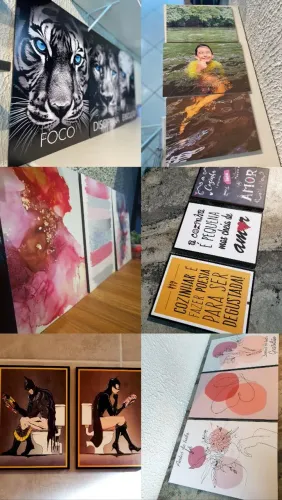Quadros personalizados loja Fanático 