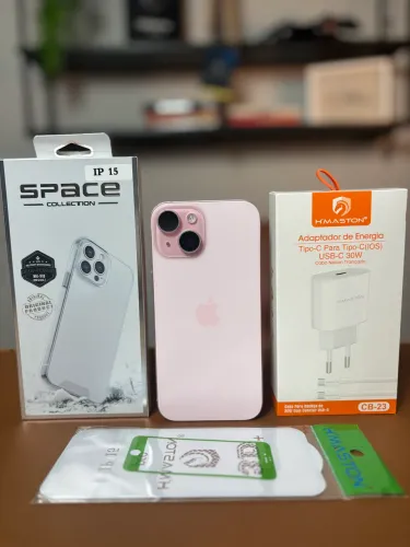 iPhone 15 128gb Rosa - Sem detalhes