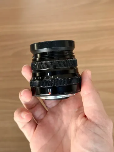 Lente 35 f2 Fujifilm