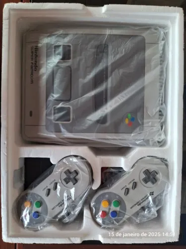 Super Famicon completo na caixa