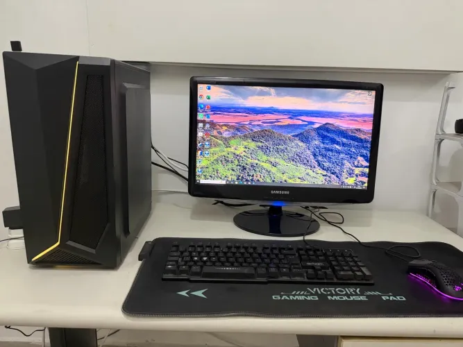 PC Gamer i5 3470 + GT 1030 + 16GB RAM + SSD 480GB + Monitor + Periféricos