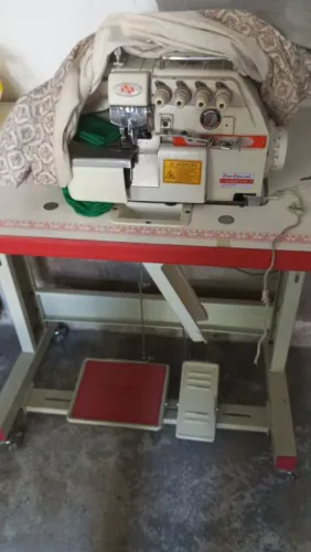 Máquinal Interlok 5 fios San Especial Direct Draiv Industrial