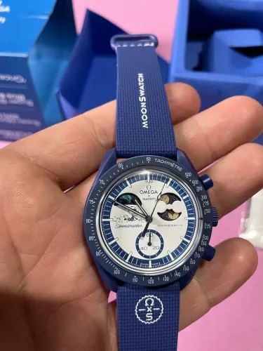 Relógio omega Snoopy swatch
