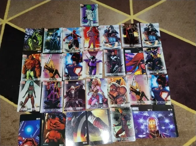 Coleção de cartas Da Marvel ( coleção Marvel - Now)