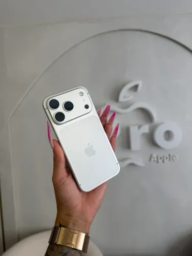 iPhone 17 Pro 256GB Titânio Branco Garantia Apple