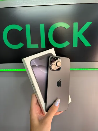 iPhone 16 Pro Max  - Até 18x no cartão 