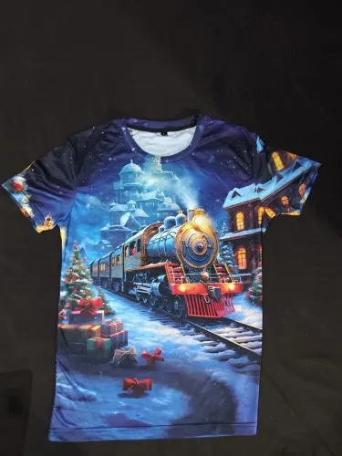 Camiseta Natalina tamanho L