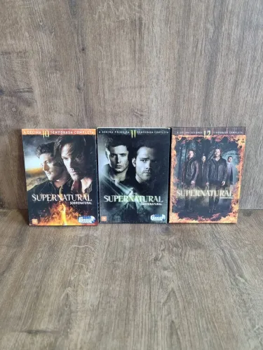 Dvd's Supernatural 10,11 e 12 temporadas