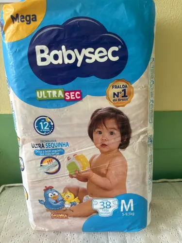 Fraldas Baby sec Ultra sec M