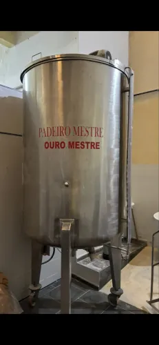 Tanque misturador em inox 1250 litros 