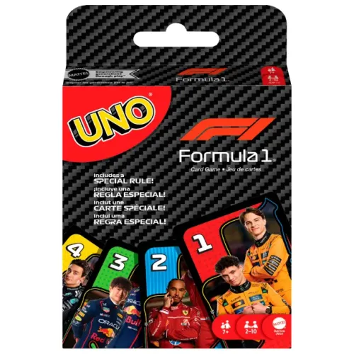 UNO Formula 1 F1 Jogo de Cartas