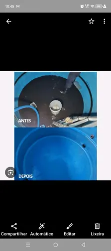Limpeza de caixa d'água