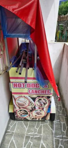 Carrinho de hot-dog nunca usado