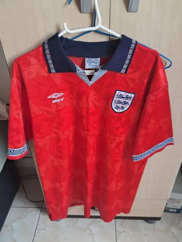 Camisa RETRÔ Inglaterra 1990 tam G