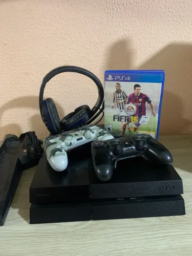 Ps4 500 Gb 2 Controles 1 Jogo