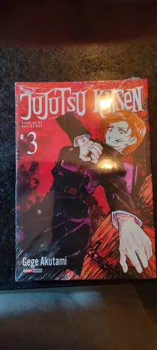 Jujutsu Kaisen Número 3 lacrado original em português