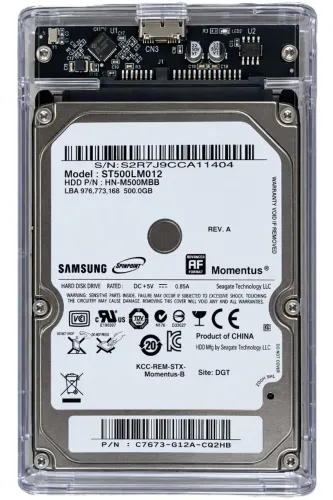 Back-Up HD Externo Samsung White 500GB USB 3.0 p/ Mac, PC, PS, SmarTV, Windows, xBox, etc.