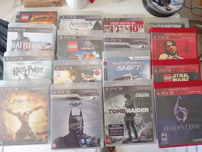 Jogos de ps3 a partir de 40 reais 