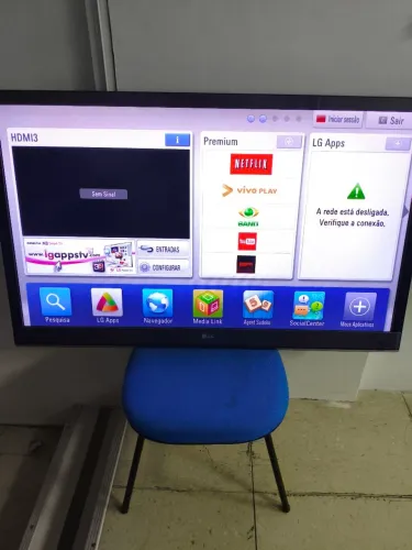 TV LG 47" Full HD (Modelo 47LW5700) - Perfeito Estado