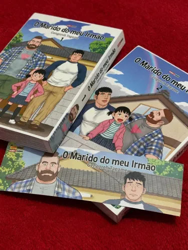 Mangá "O Marido do Meu Irmão" Kit completo (2 volumes)