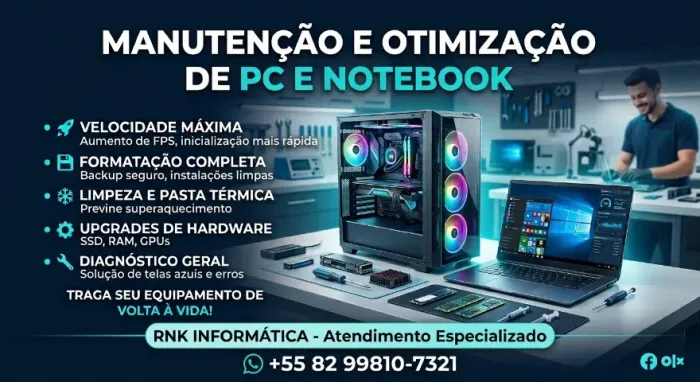 concertar pc e notebook