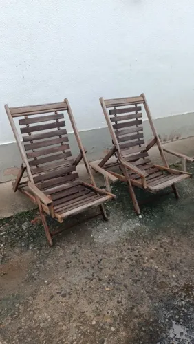 Par de cadeiras com 3 posições
