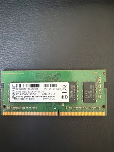 Memoria RAM DDR4 4GB Notebook