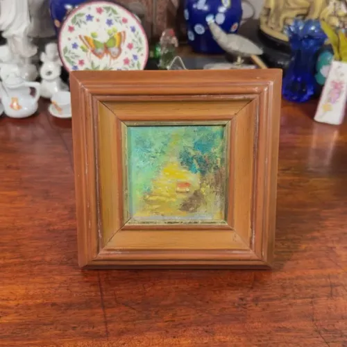 Pequeno quadro Paisagem.