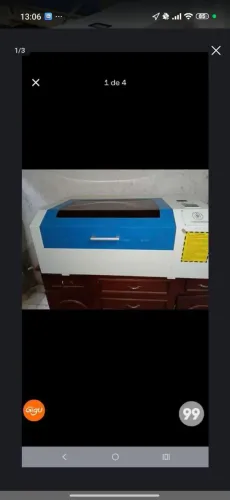 Máquina laser Co2 60*40cm