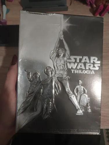 Conjunto box filmes star wars trilogia do 4 ao 6