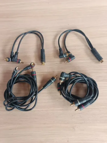 CABOS PARA SOM AUTOMOTIVO