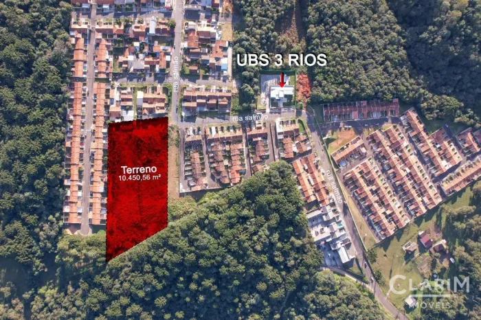 Terreno com 10.450m² para compra no JD Três Rios