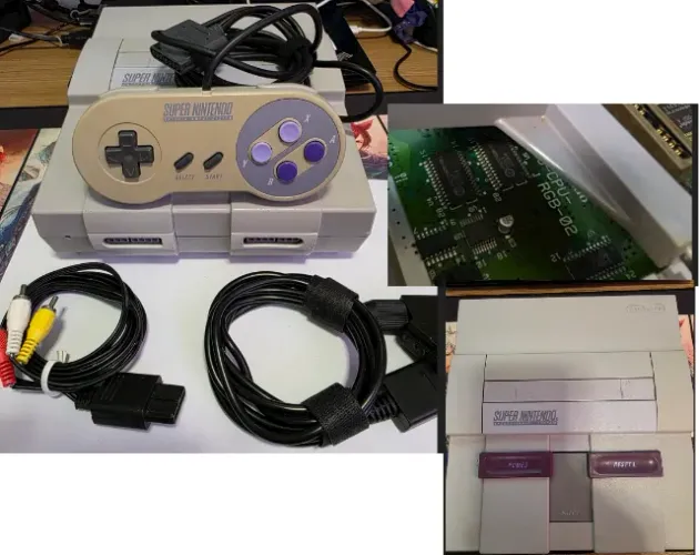 Super nintendo completo sem caixa