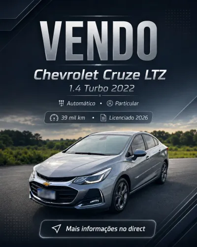 Chevrolet Cruze LTZ 1.4 16V Turbo Flex 4P Aut. 2022