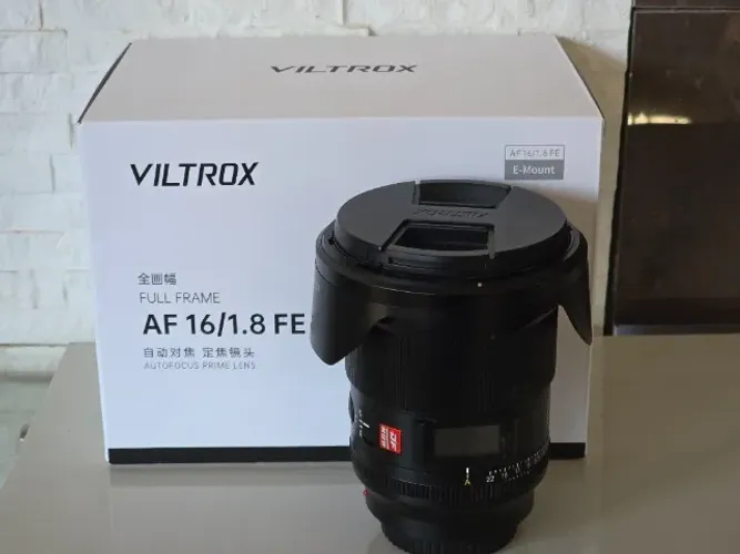 Lente Viltrox Af 16mm F1.8 Fe Sony E Full Frame Seminova