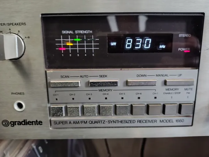 Receiver Gradiente Model 1660