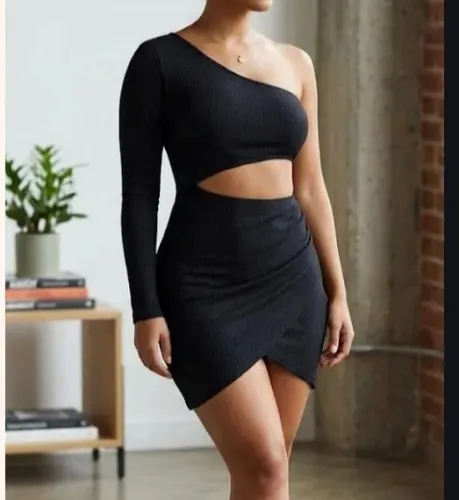 Vestido transpassado
