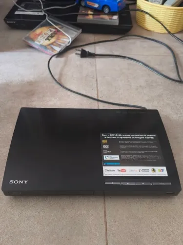 Sony Blu Ray BDP S 190 full HD sem controle 