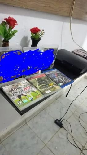 PS3 SLIM 168 gb travado