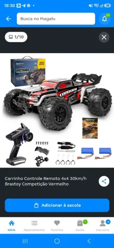Carro controle 50 km