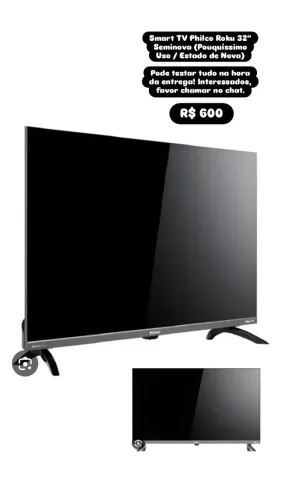 Vendo TV Philco 32 polegadas