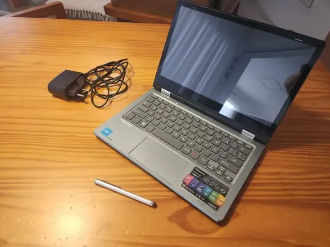 Notebook Positivo Duo 2 em 1 Intel Celeron C4128B-3 4GB 128GB 11,6" IPS HD Windows 11