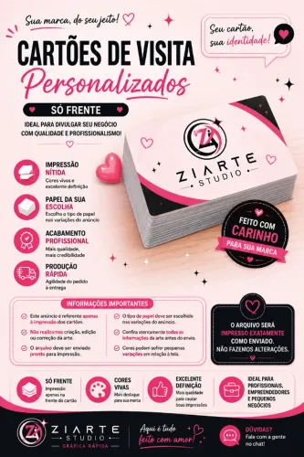 100 Cartoes de Visita